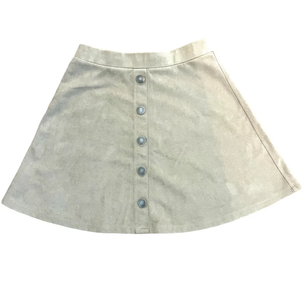 Harper Canyon Faux Suede Mini Skirt Size Medium - Picture 1 of 6